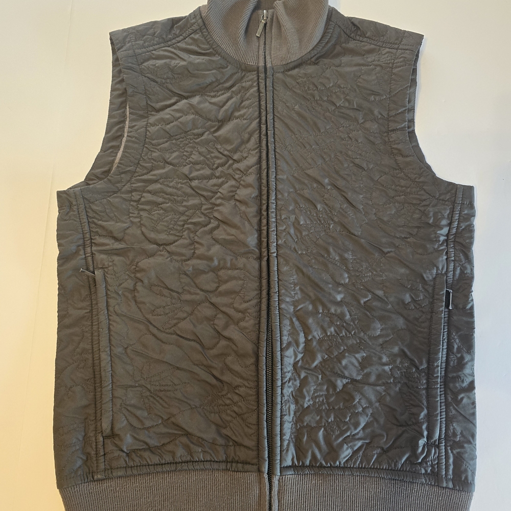 Patagonia Olive Quilted Women's Vest Fall Winter Clean ! Size XS - Picture 11 of 13